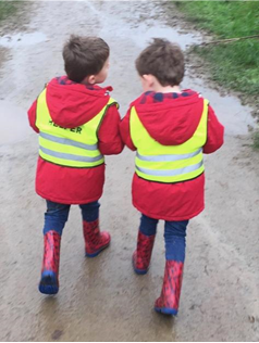 James and Kate adopted twins on a walk